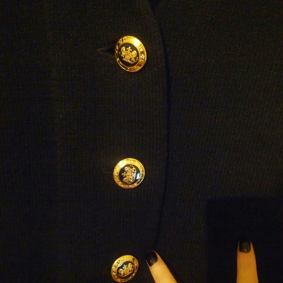 St. John Basics Vintage Button Cardigan Jacket - Picture 3 of 5
